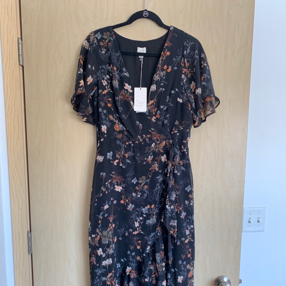 Target midi floral dress